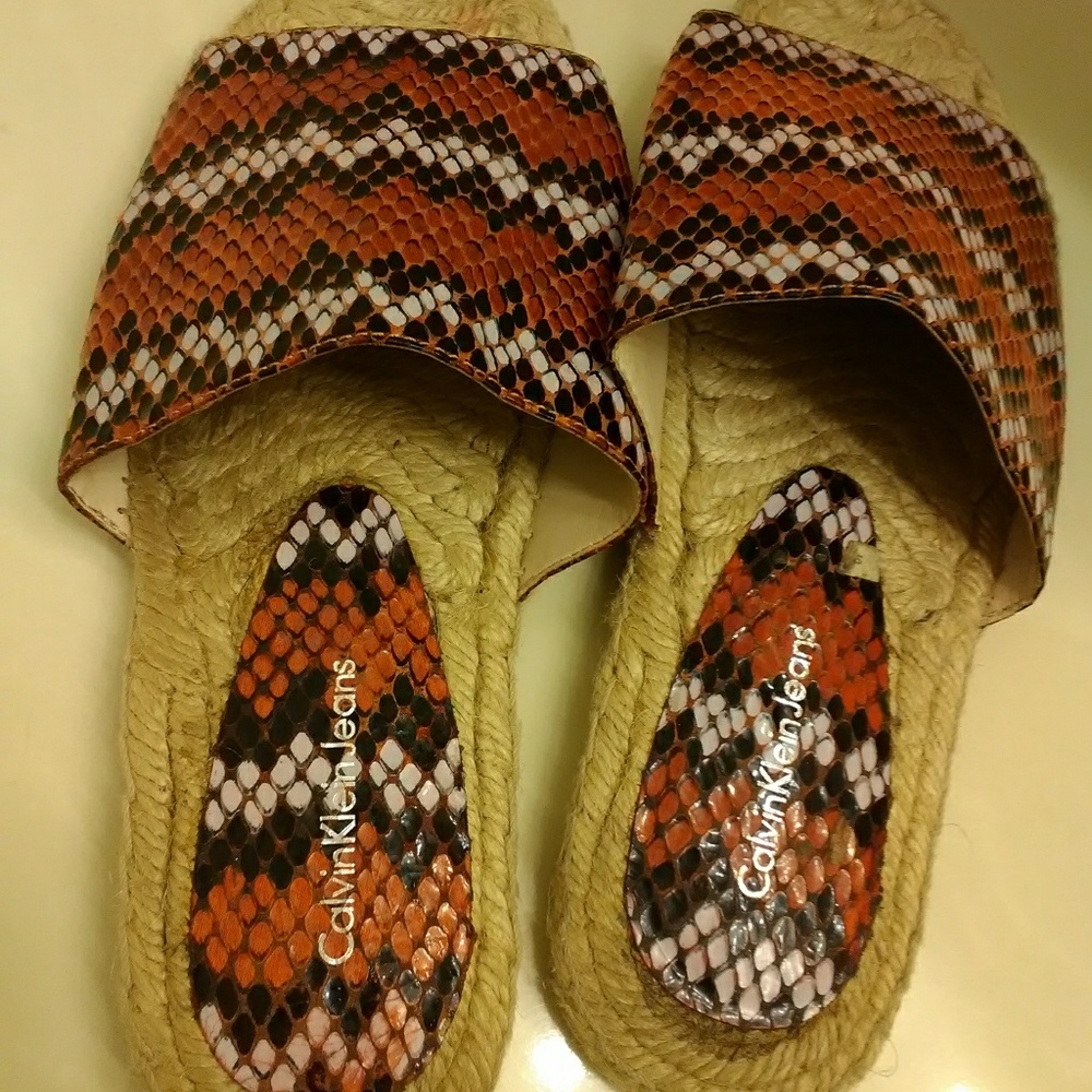 Women Calvin Klein Sandals size 8
